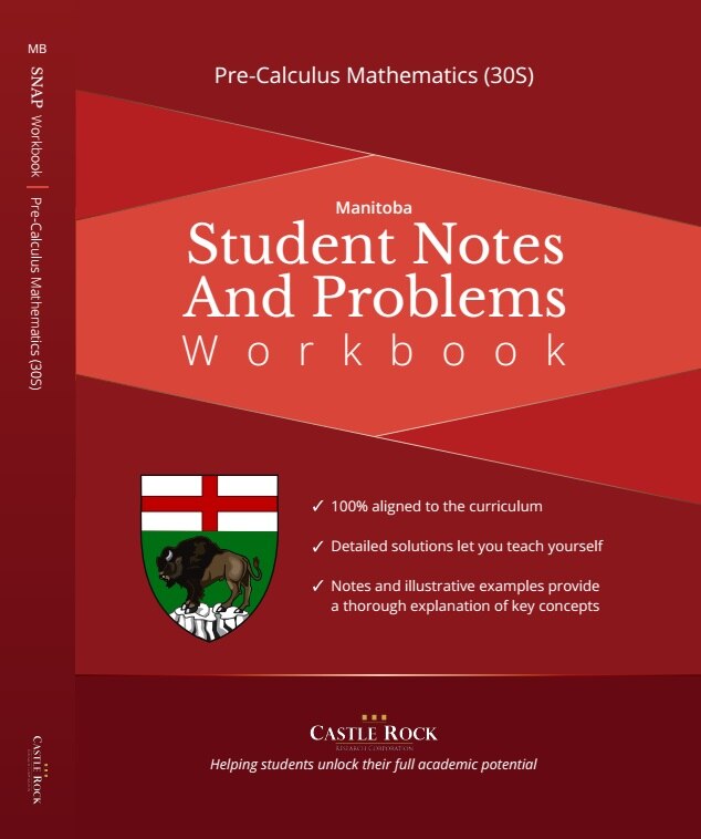 Front cover_Pre-Calculus Mathematics 30S (Manitoba)