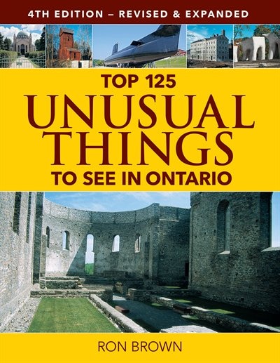 Front cover_Top 125 Unusual Things to See in Ontario