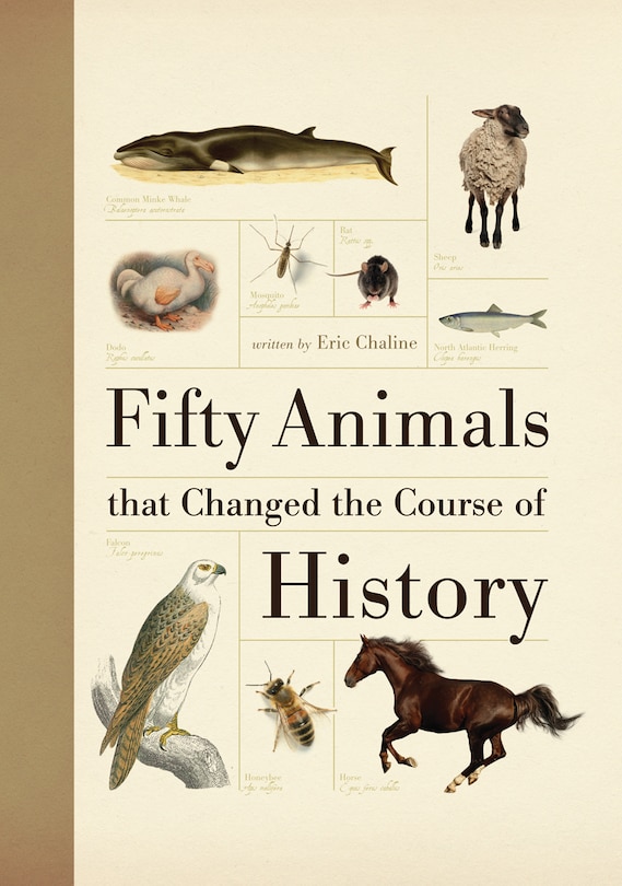 Front cover_Fifty Animals that Changed the Course of History