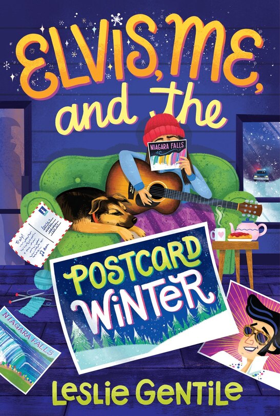 Front cover_Elvis, Me, and the Postcard Winter
