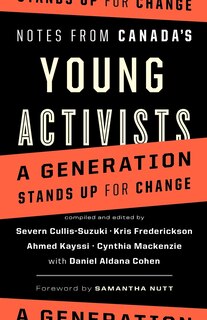 Front cover_Notes From Canada's Young Activists