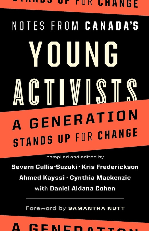 Front cover_Notes From Canada's Young Activists
