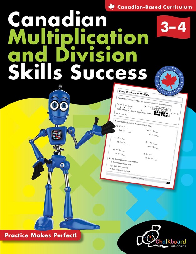 Couverture_Canadian Multiplication And Division Skills Success