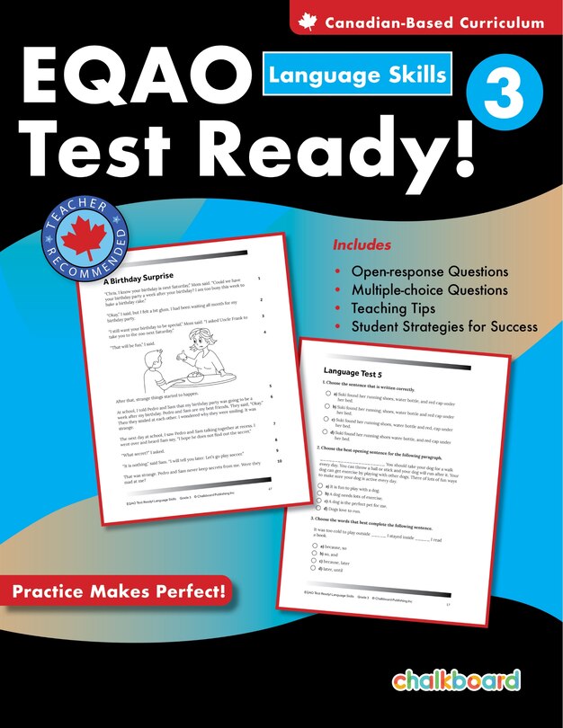 Ontario Test Ready Language Skills 3