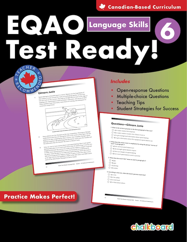 Front cover_Ontario Test Ready Language Skills 6