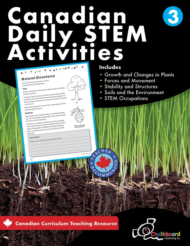 Front cover_Canadian Daily Stem Activities Grade 3