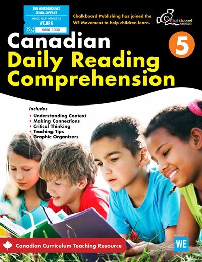 Couverture_Canadian Daily Reading Compreh Ension 5 We Tyi