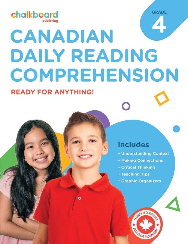 Front cover_Canadian Daily Reading Comprehension 4