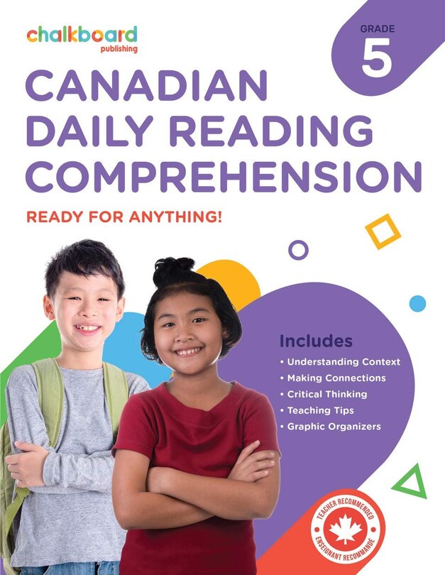 Front cover_Canadian Daily Reading Comprehension 5