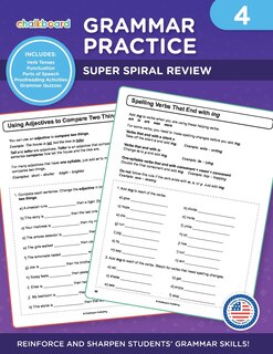 Front cover_Grammar Practice Grade 4