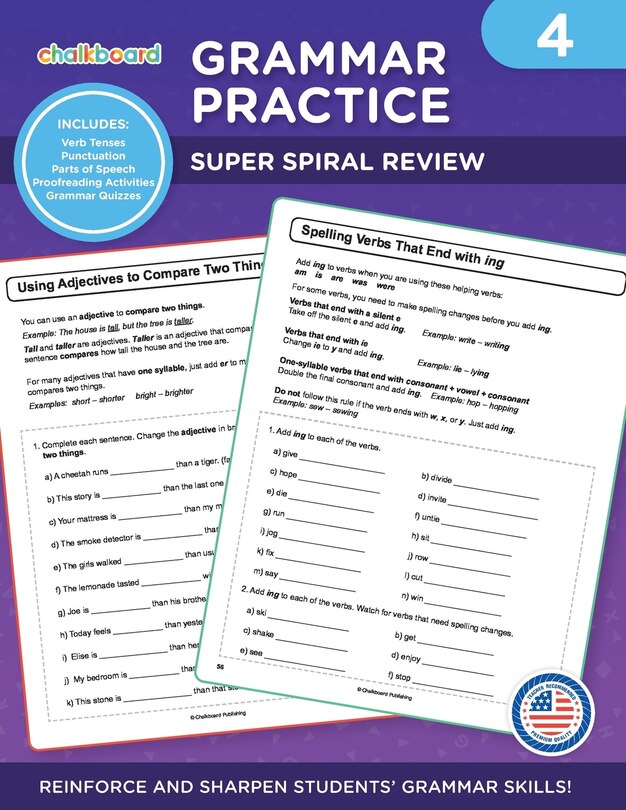 Front cover_Grammar Practice Grade 4