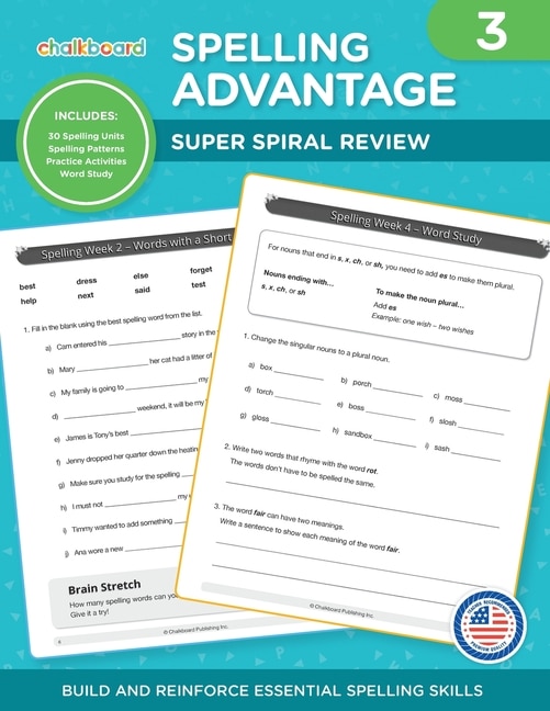 Couverture_Spelling Advantage Grade 3