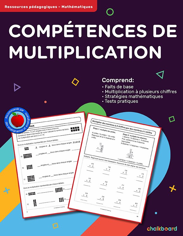 Front cover_Comp�tences De Multiplication