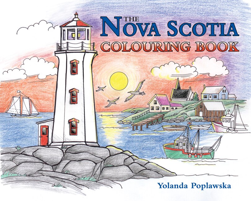 Front cover_The Nova Scotia Colouring Book