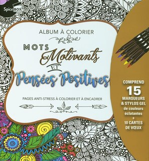 Front cover_Mots Motivants Et Pensées Positives N.e.