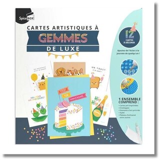 Front cover_Cartes artistiques à Gemmes de luxe