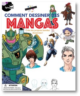 Front cover_Comment dessiner des mangas : Crée tes propres bandes dessinées!