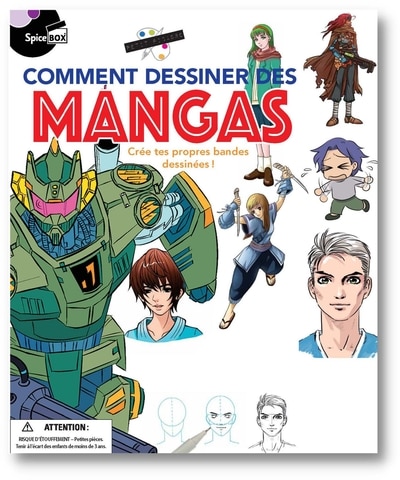 Front cover_Comment dessiner des mangas : Crée tes propres bandes dessinées!