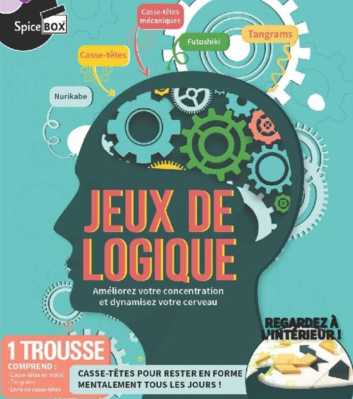 Jeux de logique: Améliorez votre concentration et dynamisez votre cerveau