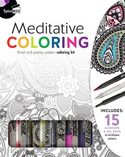 Front cover_ART OF MEDITATIVE COLOURING