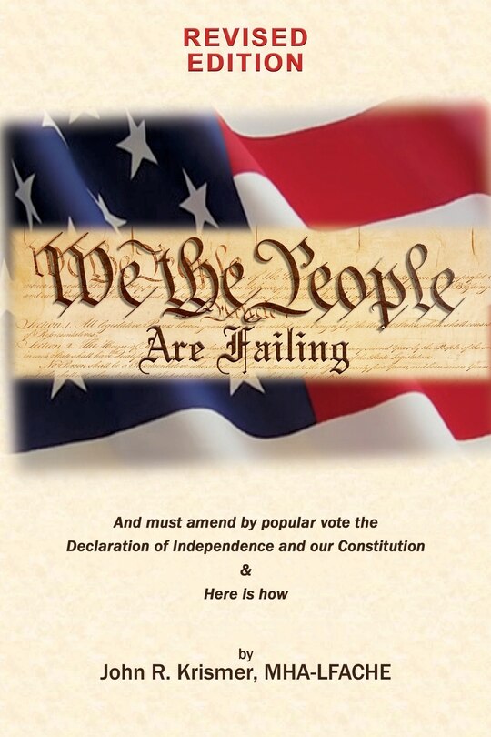 Front cover_We The People Are Failing (revised Edition)