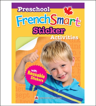 Front cover_Preschool FrenchSmart Sticker Activities