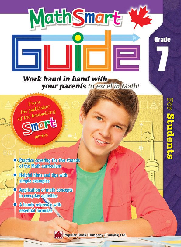 Couverture_Mathsmart Guide: Student Workbook - Grade 7