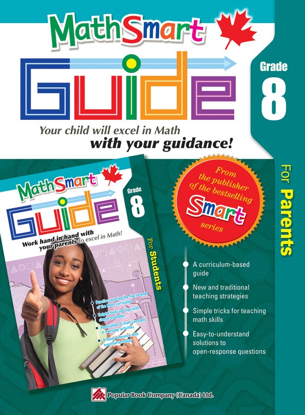 Front cover_MathSmart Guide: Combo Pack - Grade 8