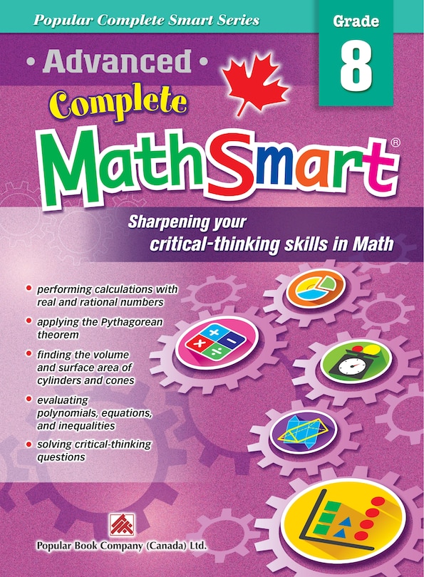 Front cover_Advanced Complete Mathsmart Grade 8