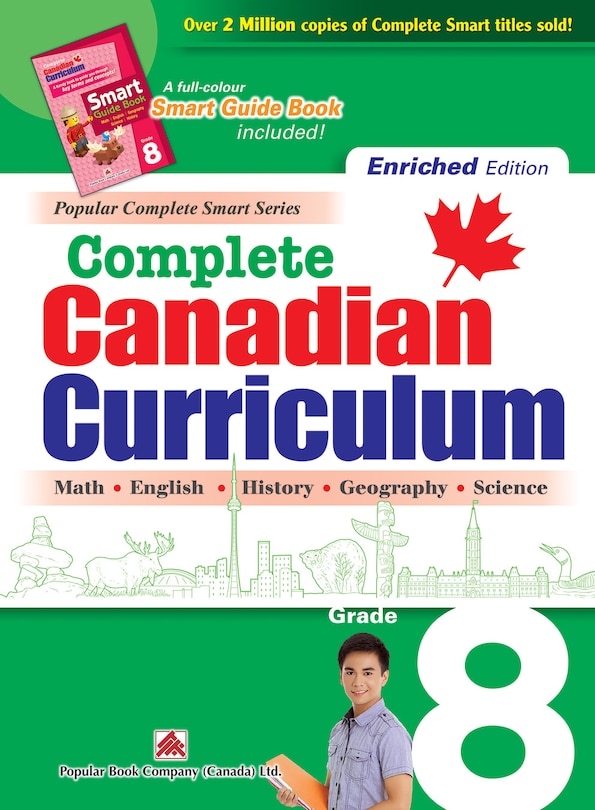Front cover_Complete Canadian Curriculum: Grade 8 (Enriched Edition)