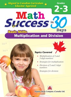Front cover_Math Success Basic Skills: Multiplication And Division Grades 2 - 3