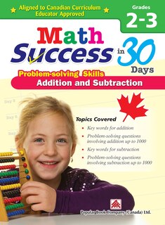 Front cover_Math Success Problem-solving Skills: Additional And Subtraction Grades 2 - 3