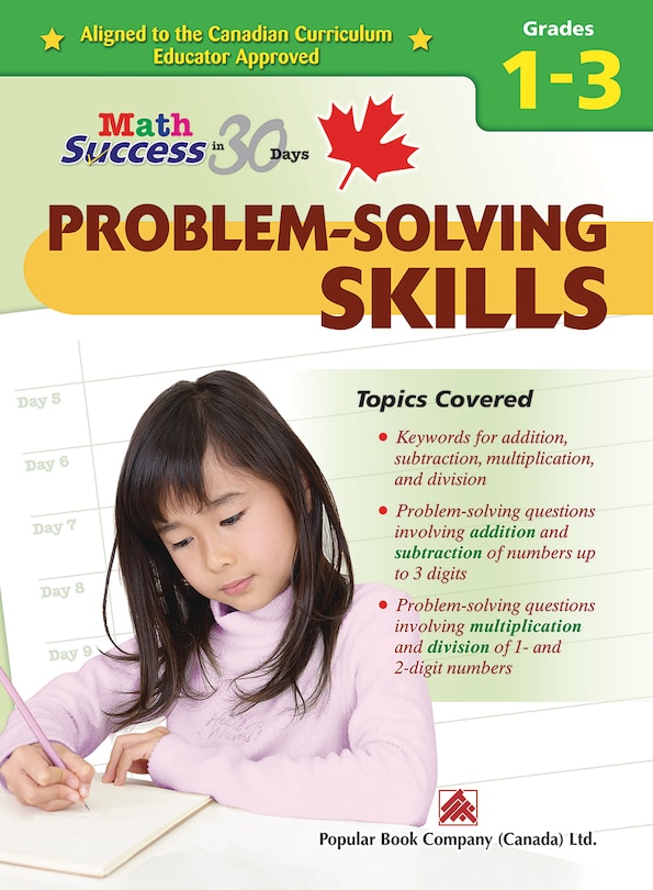 Front cover_Math Success Problem-solving Skills Grades 1 - 3