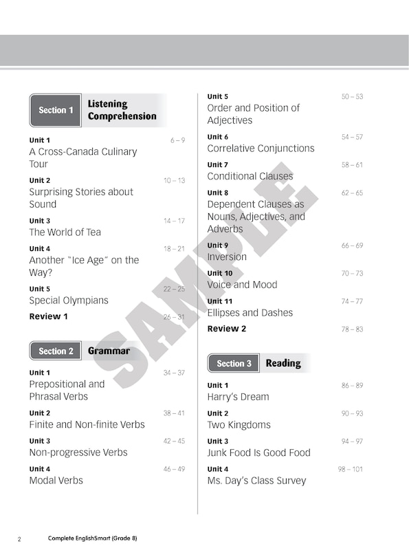 Front cover_Complete EnglishSmart: Grade 8 (Enriched Edition)