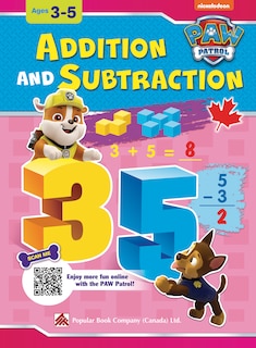 Couverture_Paw Patrol: Addition And Subtraction