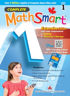Front cover_Complete MathSmart: Grade 1 (Extensive Edition)