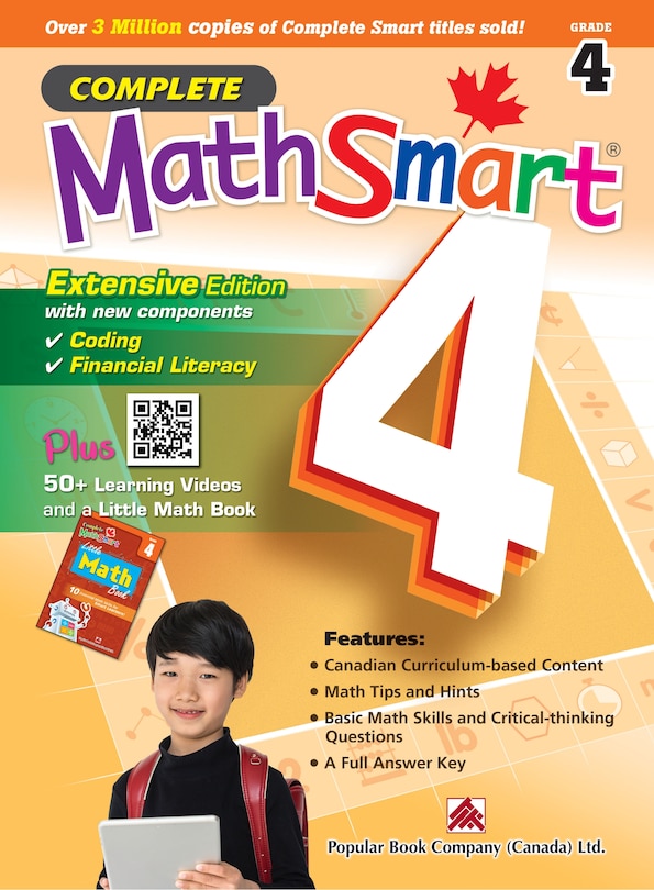 Front cover_Complete MathSmart: Grade 4 (Extensive Edition)