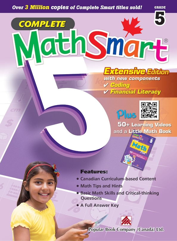 Front cover_Complete MathSmart: Grade 5 (Extensive Edition)