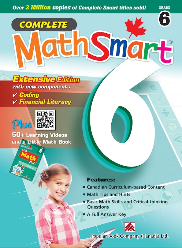 Front cover_Complete MathSmart: Grade 6 (Extensive Edition)