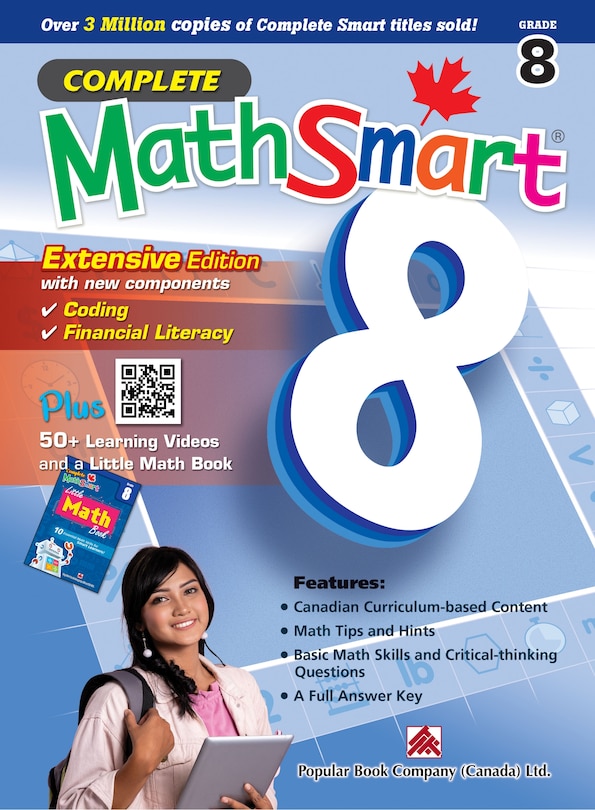 Front cover_Complete MathSmart: Grade 8 (Extensive Edition)