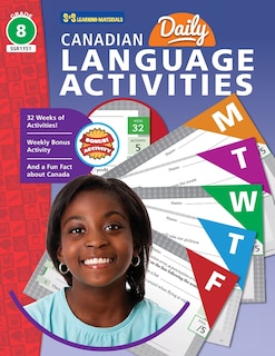 Couverture_Canadian Daily Language Activities Grade 8