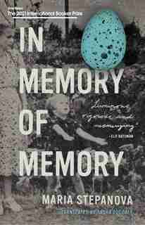 In Memory Of Memory by Sasha Dugdale