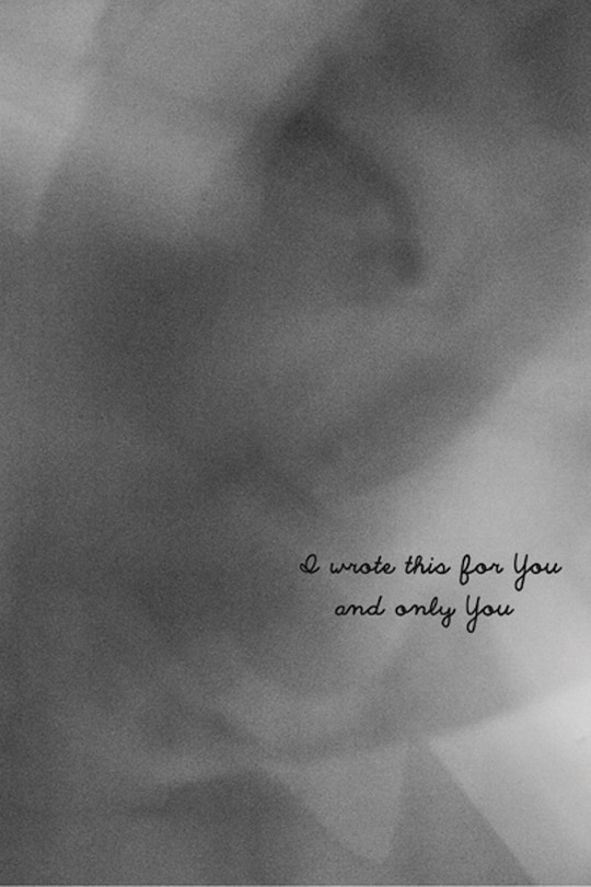Couverture_I Wrote This for You and Only You