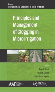 Couverture_Principles And Management Of Clogging In Micro Irrigation