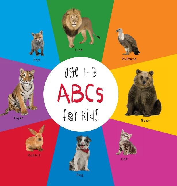 Front cover_ABC Animals for Kids age 1-3 (Engage Early Readers