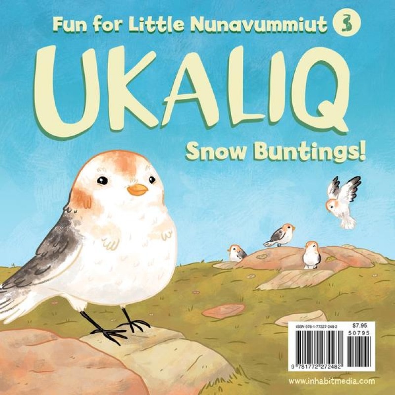 Front cover_Ukaliq: Snow Buntings!