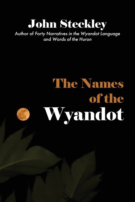 Front cover_The Names of the Wyandot