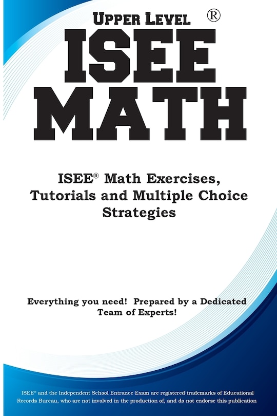 Front cover_ISEE Upper Level Math