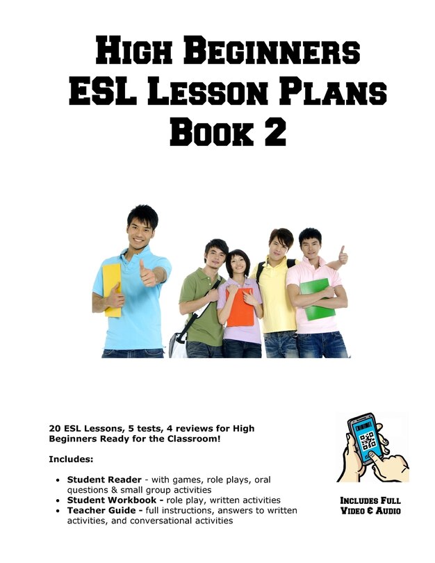 Front cover_High Beginner ESL Lesson Plans