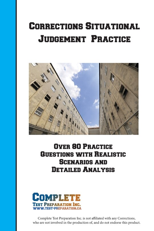 Front cover_Corrections Situation Judgement Practice Workbook